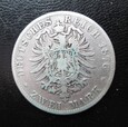 Niemcy 2 marki 1876 D Bayern 