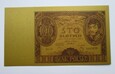 Repliki Polskich Banknotów Obiegowych z lat 1920-1939  pozłacane