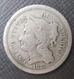 USA 3 centy 1873