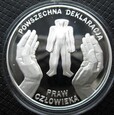 10 złotych 1998r Deklaracja Praw Człowieka 