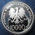 10000 złotych 1989r Jan Paweł II Gruby Krzyż