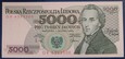 5000 złotych 1988 Fryderyk Chopin seria DR