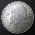 10 złotych 1933 Jadwiga Głowa Kobiety