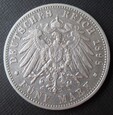 5 marek 1898 F Wuerttemberg Wilhelm II