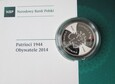 20 złotych 2014 - PATRIOCI 1944 - OBYWATELE 2014