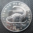 Wyspa Man (Isle of Man) 1 crown 1993 Dinozaur