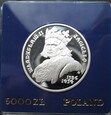 5000 złotych 1989 Władysław Jagiełło