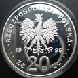 20 złotych 500 Lat Województwa Płockiego 1995r