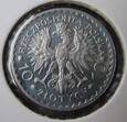 KOPIA Bolesław Chrobry 10 złotych 1925 srebrzona