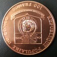 Kongo 100 franków 1992 Paw 