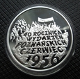 10 złotych 1996r 40 Rocznica Wydarzeń Poznańskich 