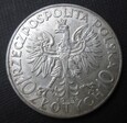 10 złotych 1932 bez zn. Jadwiga Głowa Kobiety