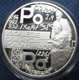 20 złotych 100-lecie Odkrycia Polonu i Radu 1998r.