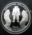 10 złotych 1998r Deklaracja Praw Człowieka 