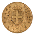 Włochy - Wiktor Emanuel II - 20 lirów 1865 (z13)
