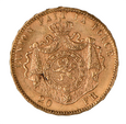 Belgia - Leopold II - 20 franków 1875 (z1)
