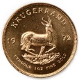 1 oz Au - Krugerrand - 1972 rok