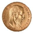 Belgia - Leopold II - 20 franków 1877 (z6)