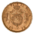 Belgia - Leopold II - 20 franków 1876 (z3)
