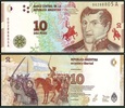 Argentyna 10 pesos 2016 UNC