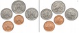ŚWIĘTY TOMASZ zestaw 5 monet nowe 2017 UNC