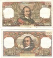 Francja, 100 Francs, Corneille, 1972 stan VF VF+
