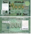 LIBAN - 1000 LIVRES -2016- P90 UNC