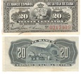 KUBA CUBA 20 centavos 1896 stan VF