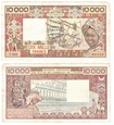Kraje Afryki Zachodniej, 10000 Francs stan VF