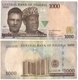 NIGERIA 1000 NAIRA 2007 P-36 st F