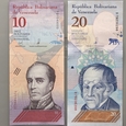 237. Zestaw banknotów Bolivares - 6 szt.