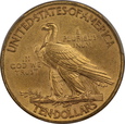 USA, 10 Dolarów Indian Head 1910 rok, AU 58 PCGS