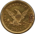 USA, 2,5 Dolara Liberty Head 1905 rok, /K4/