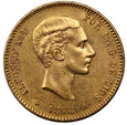 Hiszpania, Alfons XII 25 pesetas 1878 rok