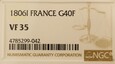 Francja 40 Franków 1806 I rok NGC VF 35 /K31/