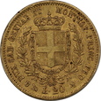 Włochy, 20 Lirów 1851 rok, Sardynia 
