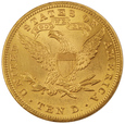 USA 10 Dolarów 1901  rok  /F   / ok.AU58