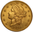 USA 20 Dolarów 1895 rok 