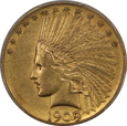 USA, 10 dolarów Indian Head 1909 rok, AU 50 PCGS