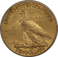 USA, 10 dolarów Indian Head 1909 rok, AU 50 PCGS