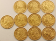 Szwajcaria 10 szt. 20 franków  1935 LB ,58.05 czystego złota /F/