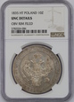 Polska, 1 1/2 Rubla, 10 Złotych 1835 HT, NGC, /K2/