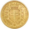 Włochy 100 Lirów 1834 rok Sardynia, Turyn/F/