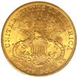 USA 20 Dolarów 1904 Rok PCGS MS 62            (F)