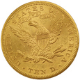 USA 10 Dolarów 1899 rok ok.MS62 (2)/F/