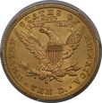 USA, 10 Dolarów Liberty Head 1888 S rok, MS 61 PCGS