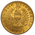 Austria 1000 szylingów 1976 rok 