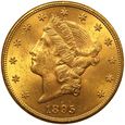 USA 20 Dolarów 1895  Rok 