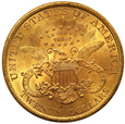 USA 20 Dolarów 1895  Rok 
