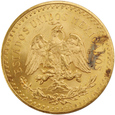 Meksyk 50 Peso 1944 rok 37.5g czystego złota/F/